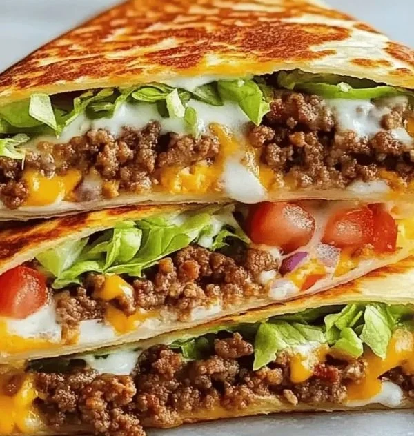 Delicious Keto Crunchwraps recipe for a low-carb meal option