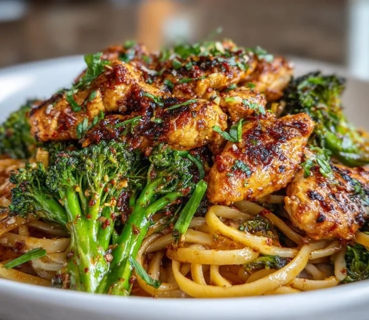 Plate of delicious stress-free meals ready to serve.