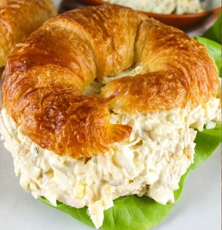 Delicious Olivia's Old South Chicken Salad with fresh ingredients and herbs