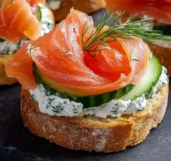 Quick Easter smoked salmon tea sandwiches served on a platter