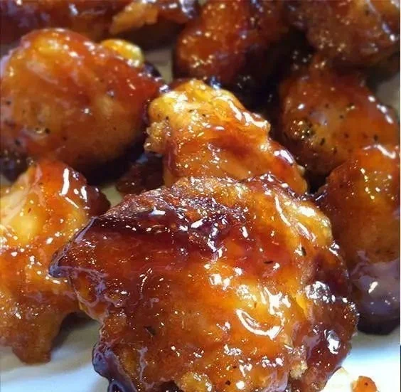 Delicious Sweet Hawaiian Crock Pot Chicken served on a plate