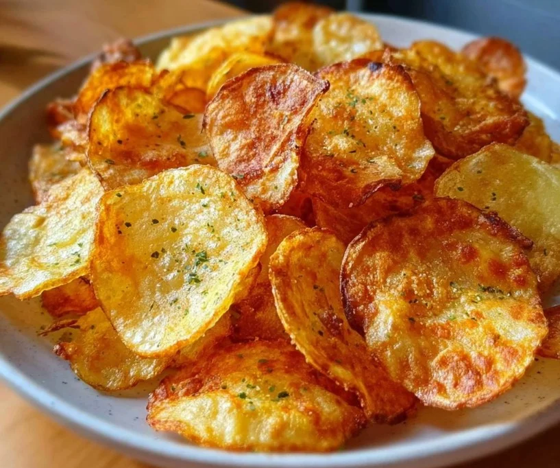 Air Fryer Potato Chips