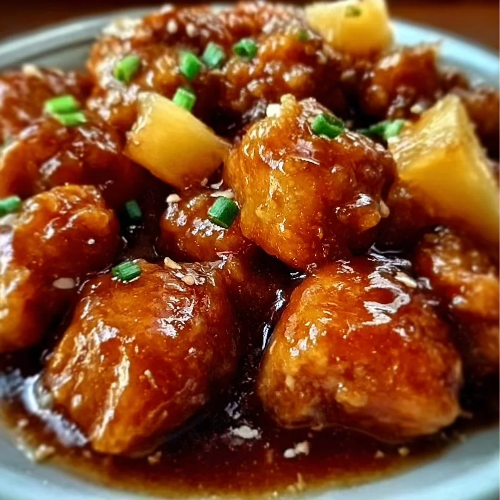 Brown Sugar Pineapple Chicken