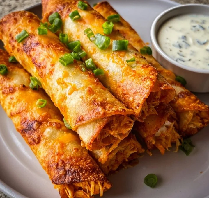 Buffalo Chicken Taquitos