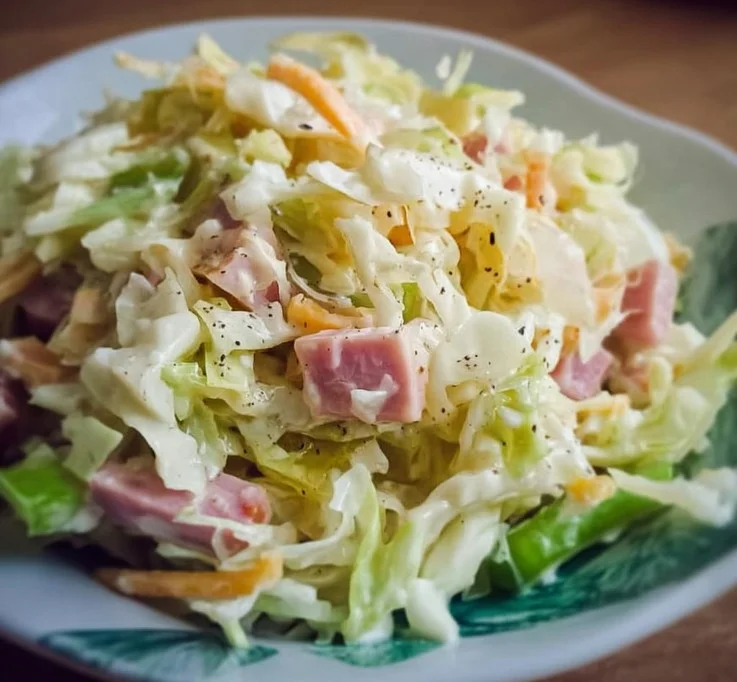 Cabbage and Ham Salad