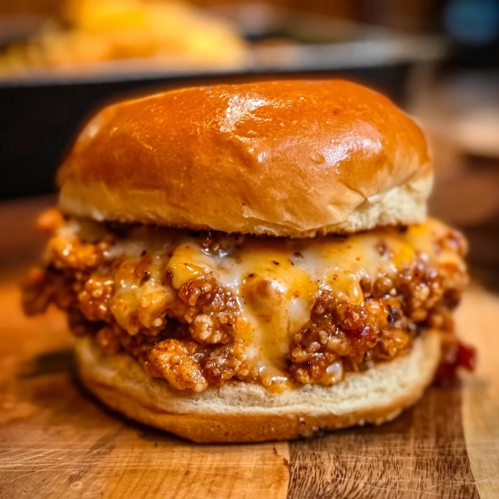 Cajun Chicken Sloppy Joes