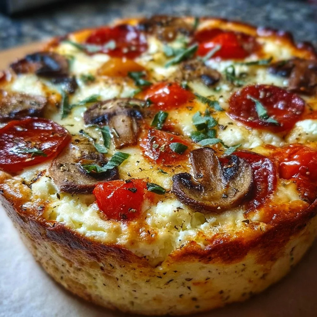 Cottage Cheese Pizza Bowl