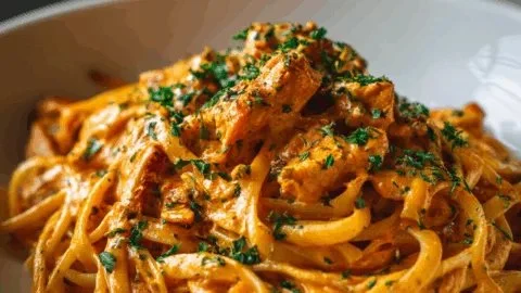 Cowboy Butter Chicken Linguine