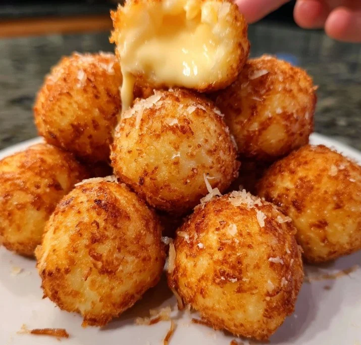 Crispy Fried Cheese Balls