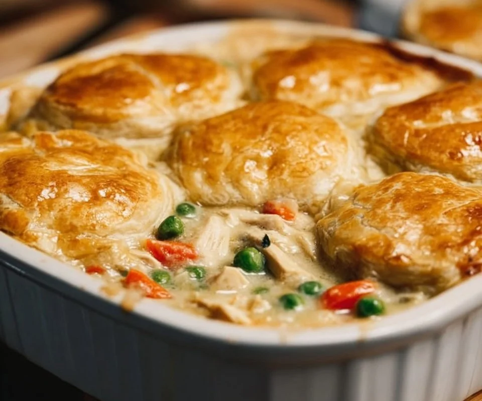 Easy Homemade Chicken Pot Pie Casserole