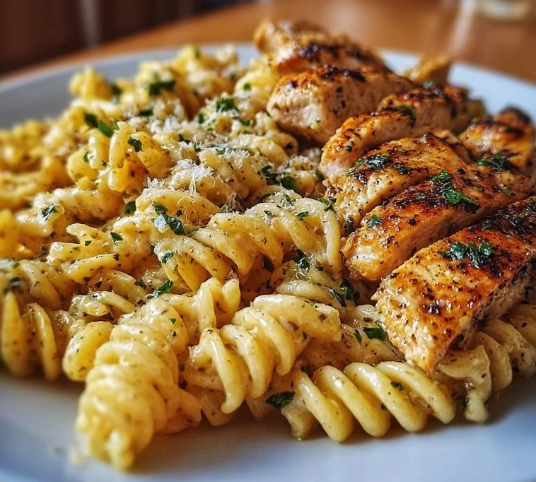 Honey Garlic Chicken Pasta
