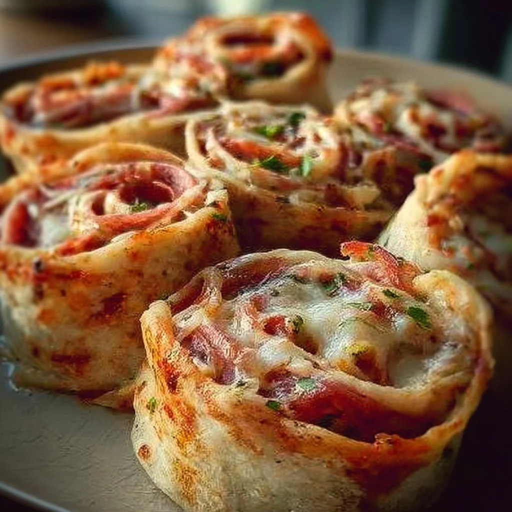 Tortilla Pizza Rolls