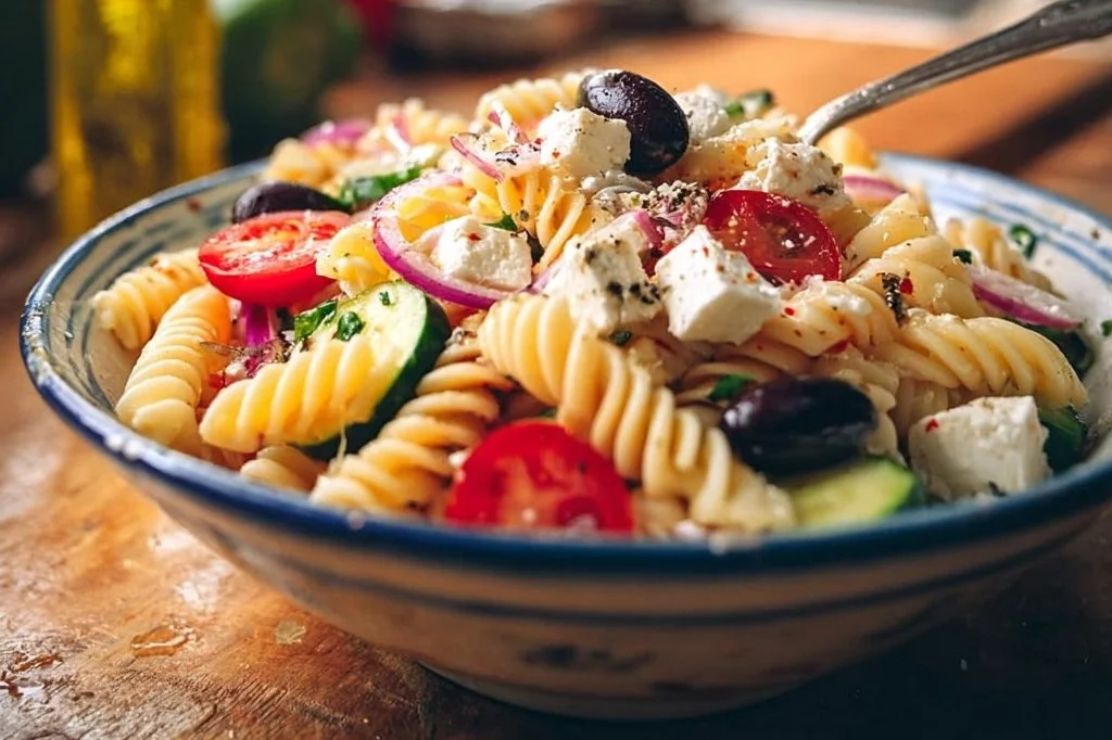 Traditional Greek Pasta Salad